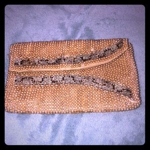 Vintage beaded clutch